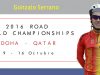 Gonzalo Serrano estará presente en el Mundial de Ciclismo en Ruta 2016